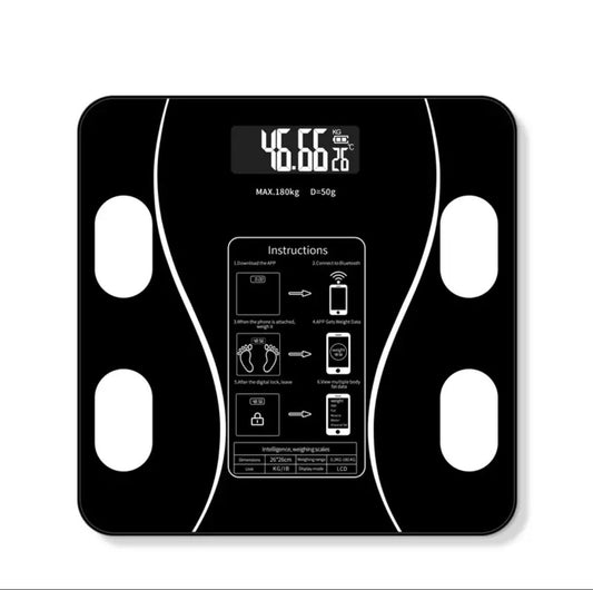 Pulsee™ Smart Weehschaal - Meet Vetpercentage, Spiermassa & Meer via App
